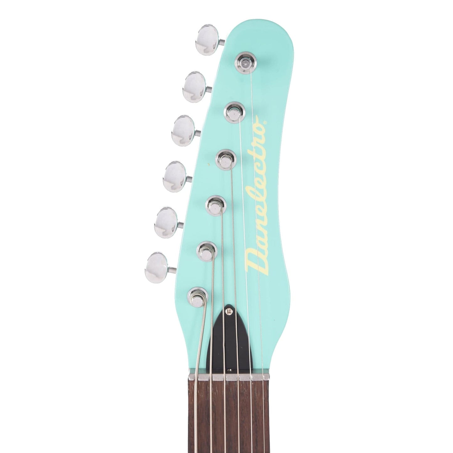 Danelectro 56 Vintage Baritone Electric Guitar, Dark Aqua