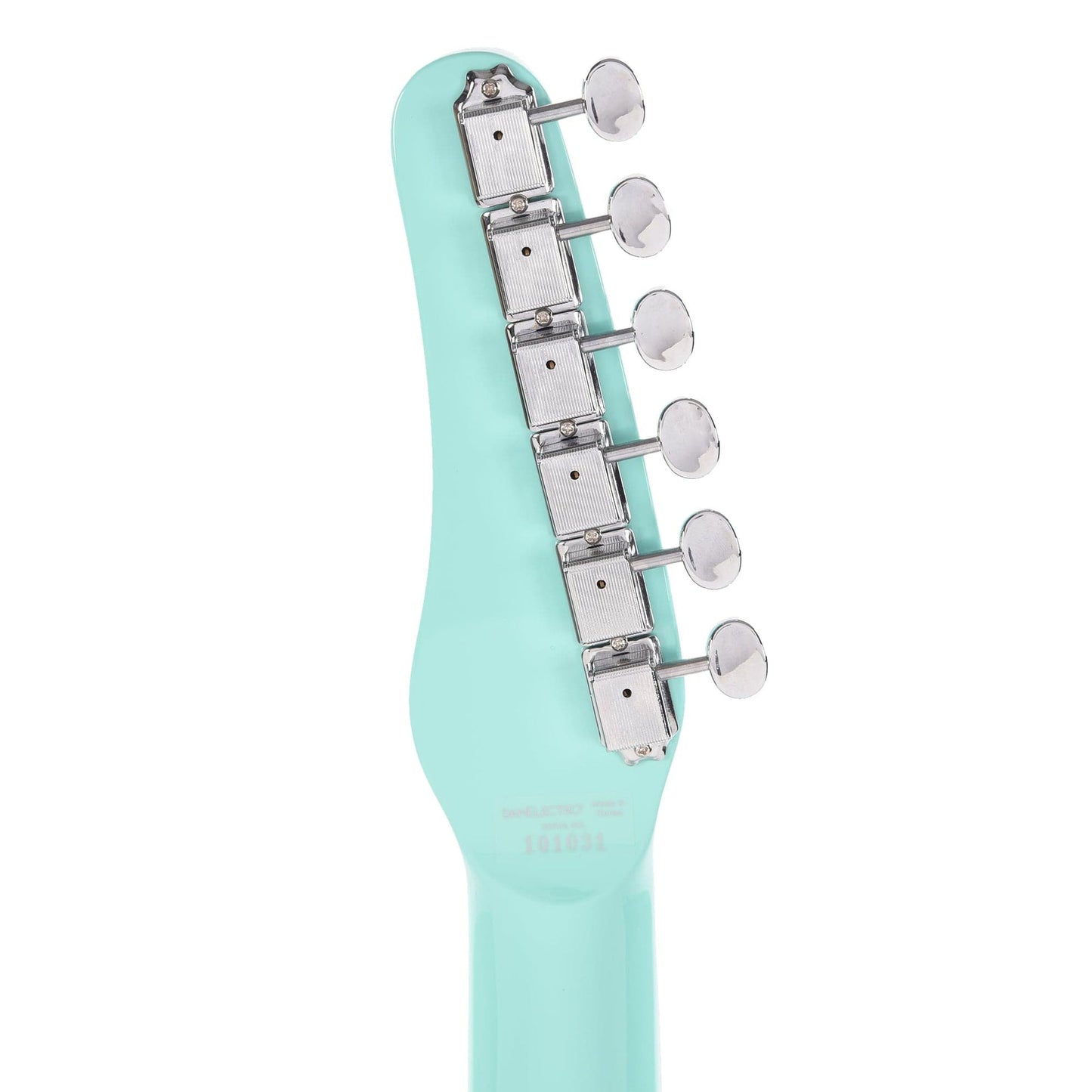Danelectro 56 Vintage Baritone Electric Guitar, Dark Aqua