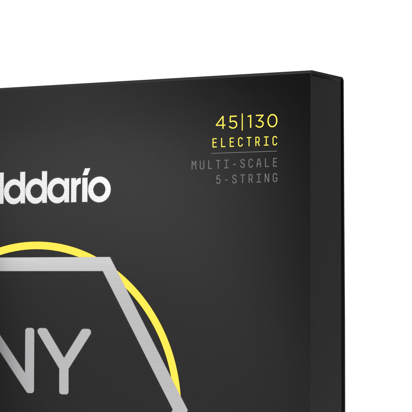 D'Addario Regular Light 5-String, Multiscale, NYXL Bass Guitar Strings, 45-130
