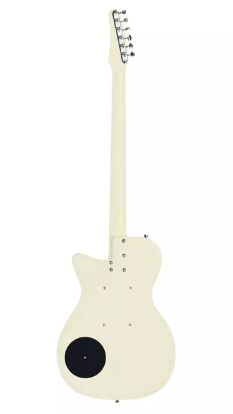 Danelectro 56 Vintage Baritone Electric Guitar, Vintage White