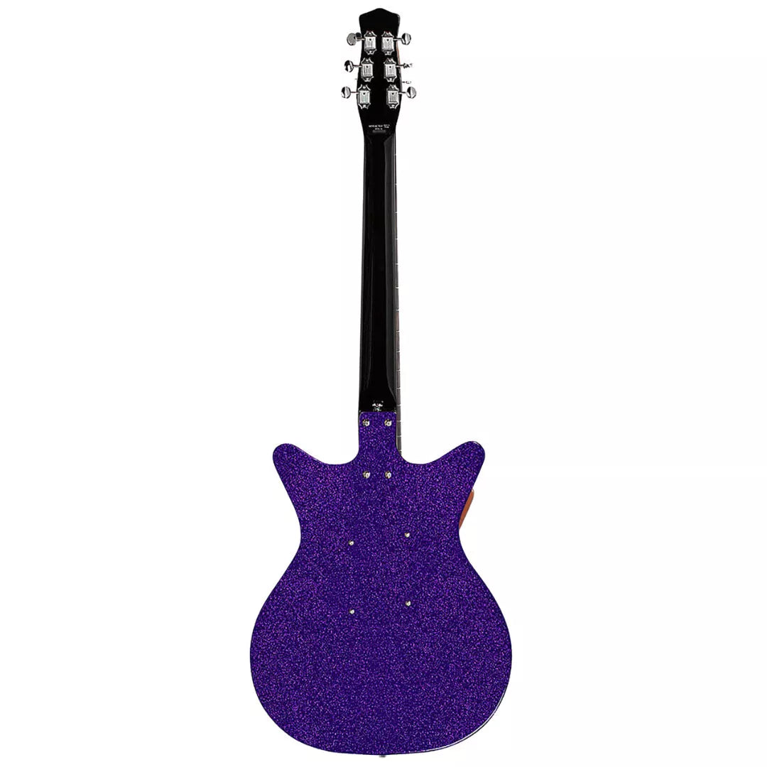 Danelectro Blackout 59 Electric Guitar, Purple Metal Flake