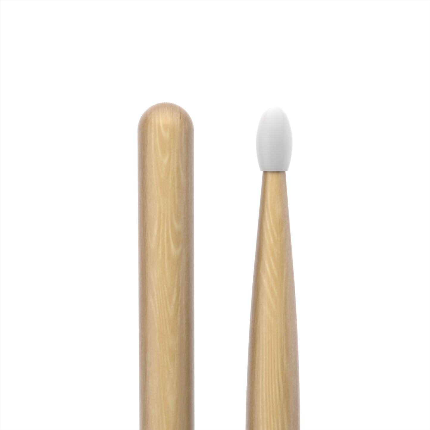 ProMark TX7AN Classic Forward 7A Hickory Drumstick, Oval Nylon Tip
