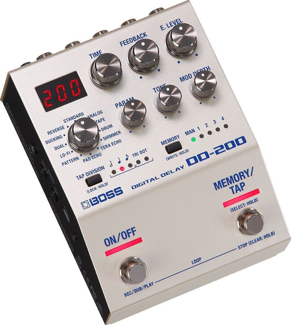 Boss DD-200 Digital Delay Guitar Effects Pedal