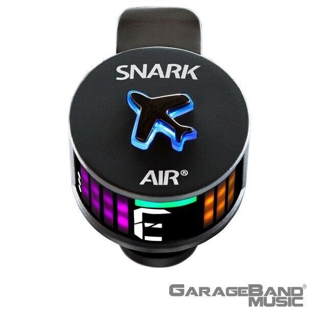 Snark Air Rechargeable Clip-On Tuner, Guitar, Bass, Ukulele and more!