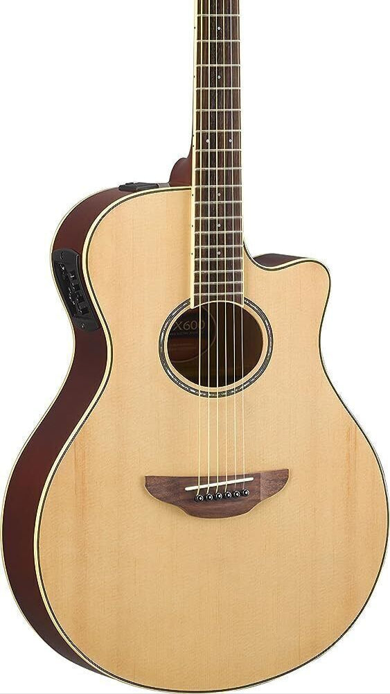 Yamaha APX600 Thinline Cutaway Acoustic/Electric, Natural