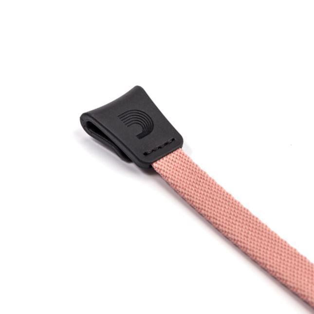 D'Addario 19UKE04 Eco-Comfort Ukulele Strap, Coral