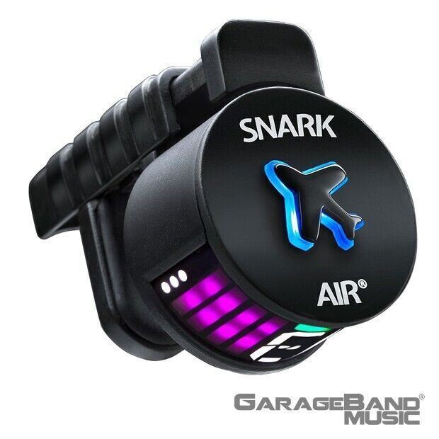 Snark Air Rechargeable Clip-On Tuner, Guitar, Bass, Ukulele and more!