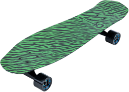 Charvel® Neon Green Bengal Skateboard by Aluminati®
