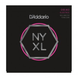 D'Addario NYXL0940BT Nickel Wound, Balanced Tension Super Lt, 9-40