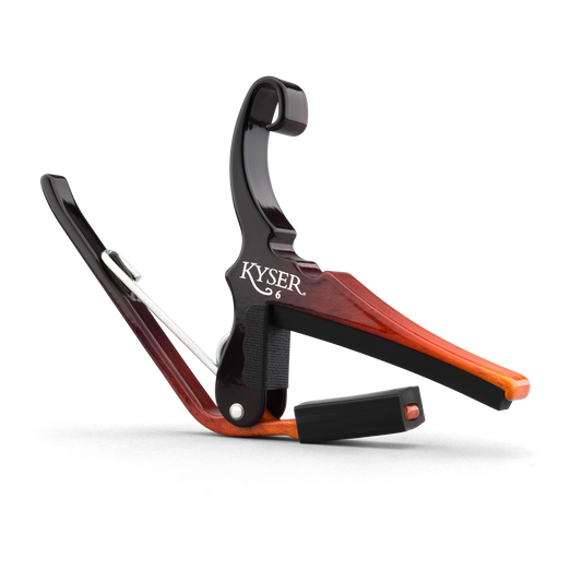 Kyser KG6SNBA Quick-Change Acoustic Guitar Capo, Sunburst