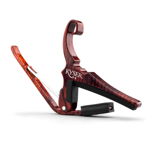 Kyser KG6RWA Quick-Change Acoustic Guitar Capo, Rosewood