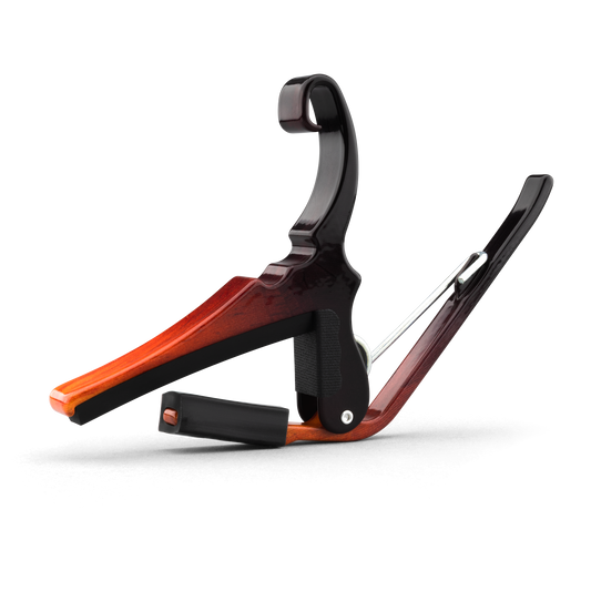 Kyser KG6SNBA Quick-Change Acoustic Guitar Capo, Sunburst