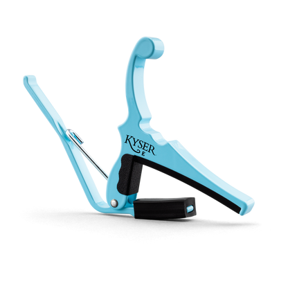 Fender® x Kyser® Quick-Change® Electric Guitar Capo, Daphne Blue