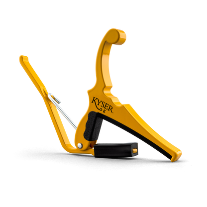 Fender® x Kyser® Quick-Change® Electric Guitar Capo, Butterscotch Blonde