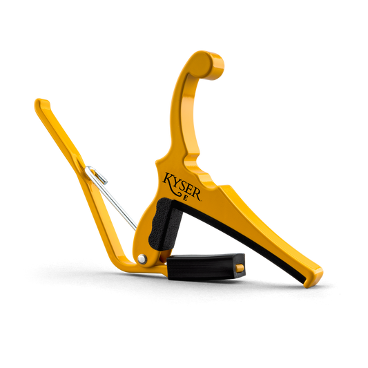 Fender® x Kyser® Quick-Change® Electric Guitar Capo, Butterscotch Blonde