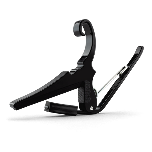 Kyser KG6BA Quick-Change Acoustic Guitar Capo, Black