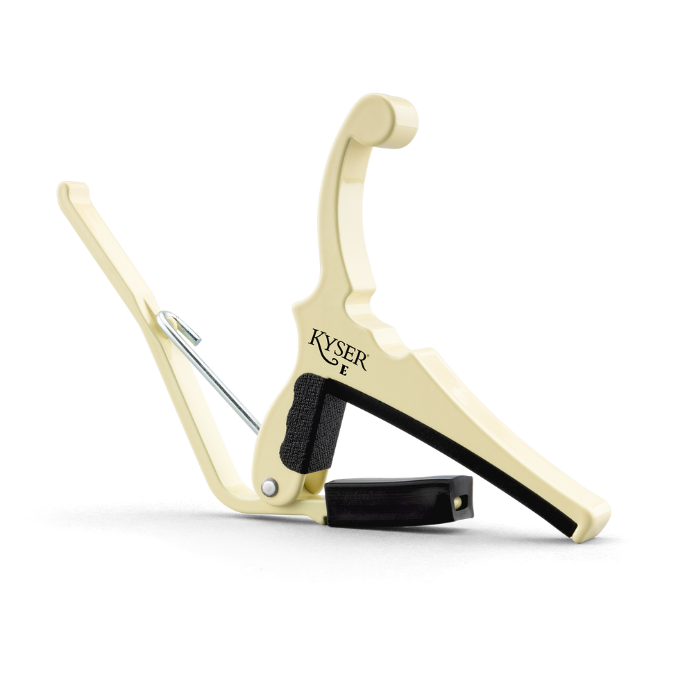 Fender® x Kyser® Quick-Change® Electric Guitar Capo, Olympic White