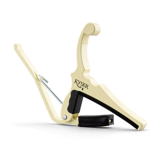 Fender® x Kyser® Quick-Change® Electric Guitar Capo, Olympic White