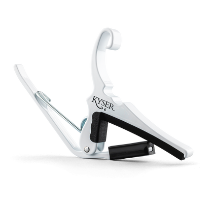 Kyser KG6WA Quick-Change Acoustic Guitar Capo, White