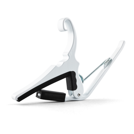 Kyser KG6WA Quick-Change Acoustic Guitar Capo, White