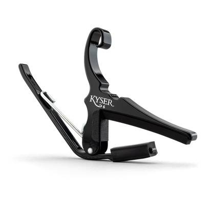 Kyser KG6BA Quick-Change Acoustic Guitar Capo, Black