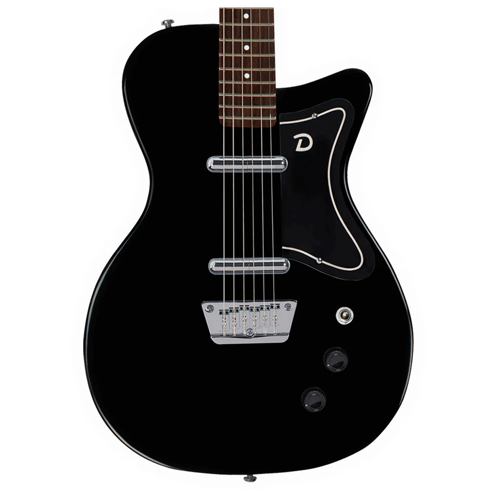 Danelectro 56 Vintage Baritone Electric Guitar, Black