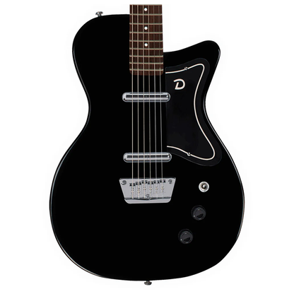 Danelectro 56 Vintage Baritone Electric Guitar, Black