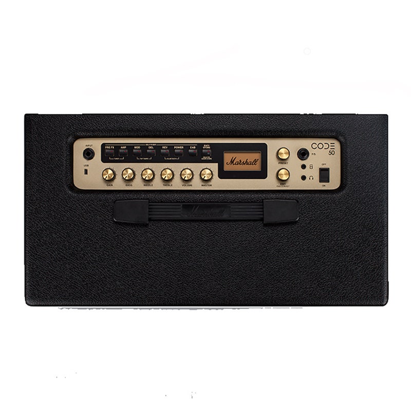 Marshall Code 50W, 1x12" digital combo w/100 presets, Bluetooth and USB