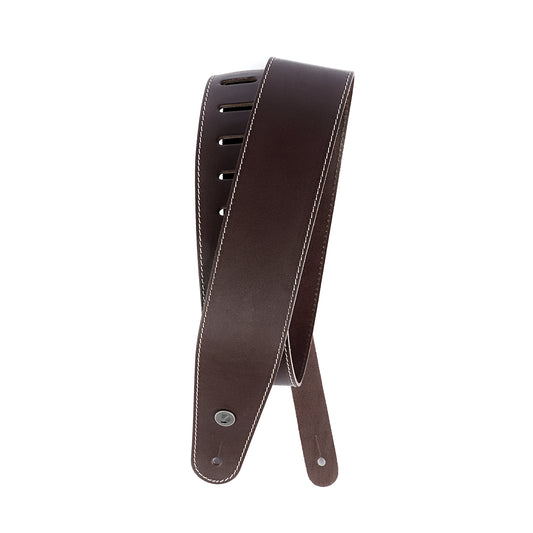 D'Addario 25LS01-DX Classic Leather Guitar Strap