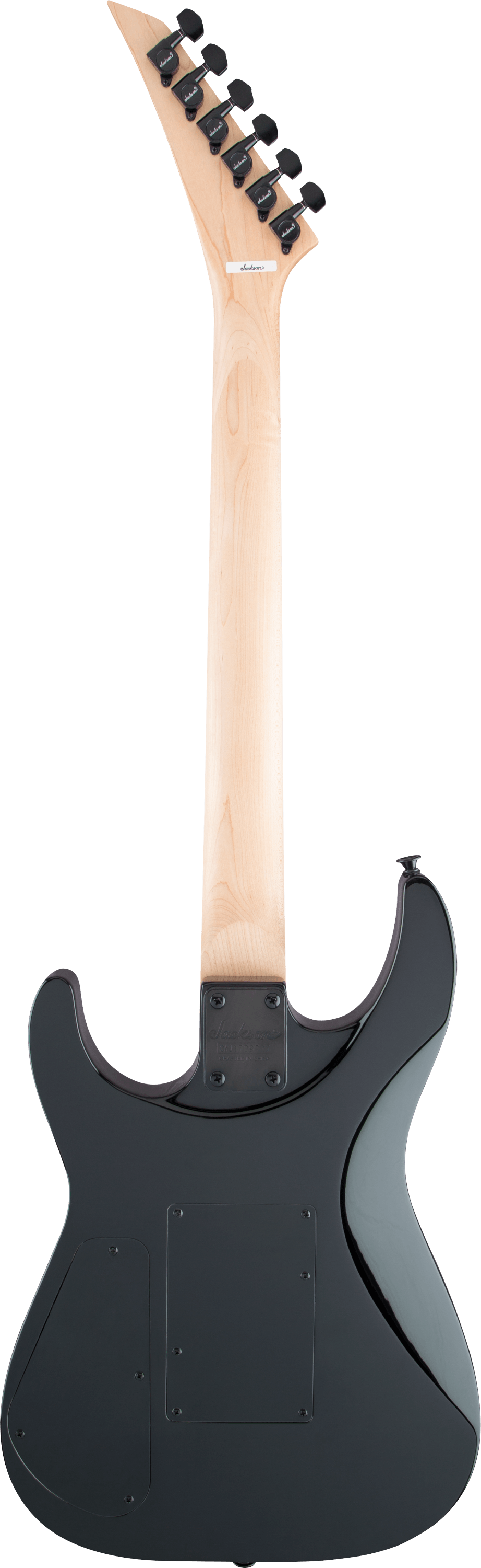 Jackson JS Series Dinky™ Arch Top JS32Q DKA, Amaranth Fingerboard, Transparent Black
