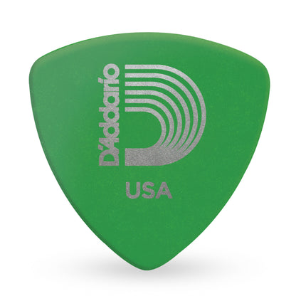 D'Addario Duralin Guitar Picks, Medium, 25 pack, Wide Shape, 2DGN4-25