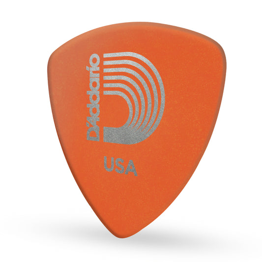 D'Addario Duralin Guitar Picks, Light, 100 pack, Wide Shape, 2DOR2-100