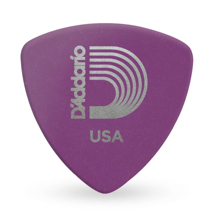 D'Addario Duralin Guitar Picks, Heavy, 25 pack, Wide Shape, 2DPL6-25