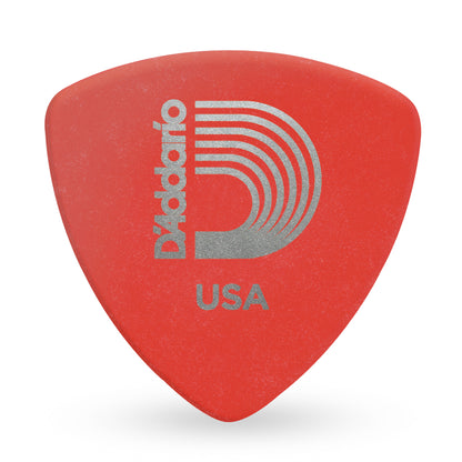 D'Addario Duralin Guitar Picks, Super Light, 25 pack, Wide Shape, 2DRD1-25