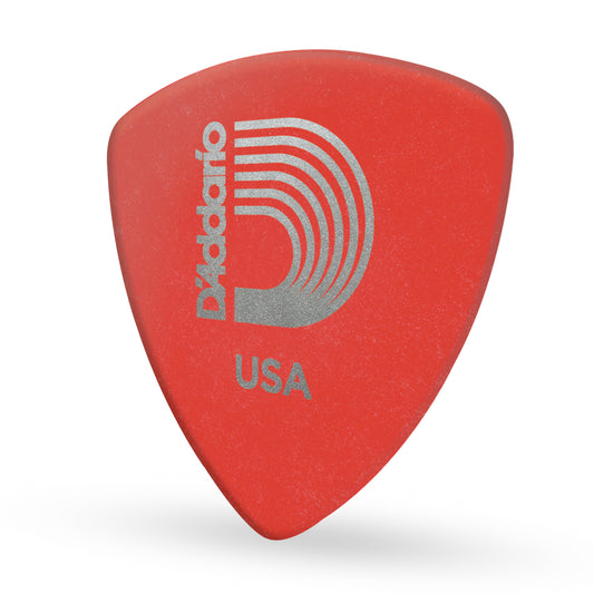 D'Addario Duralin Guitar Picks, Super Light, 100 pack, Wide Shape, 2DRD1-100