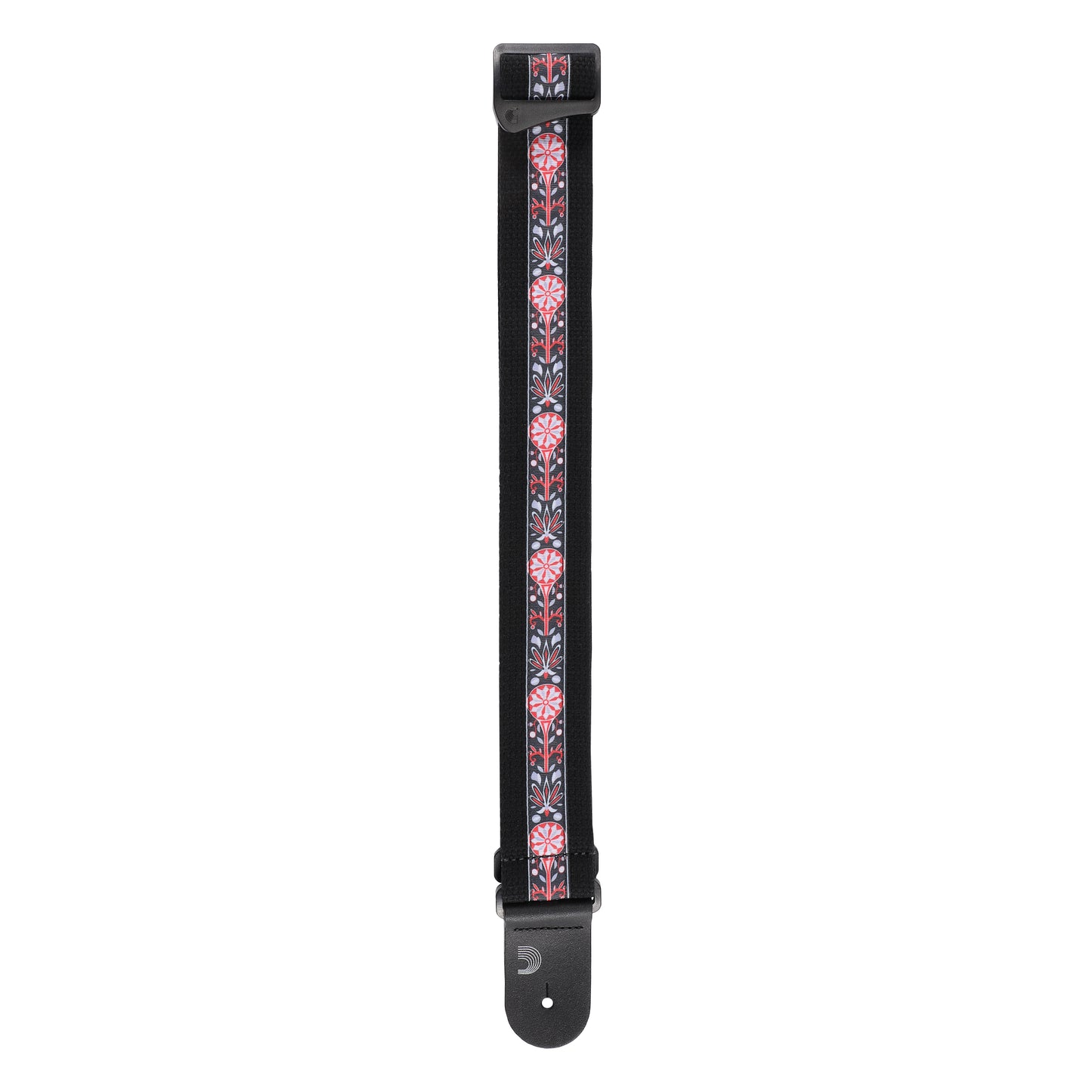 Deluxe Cotton Guitar Strap, Black, 50CT00-DX