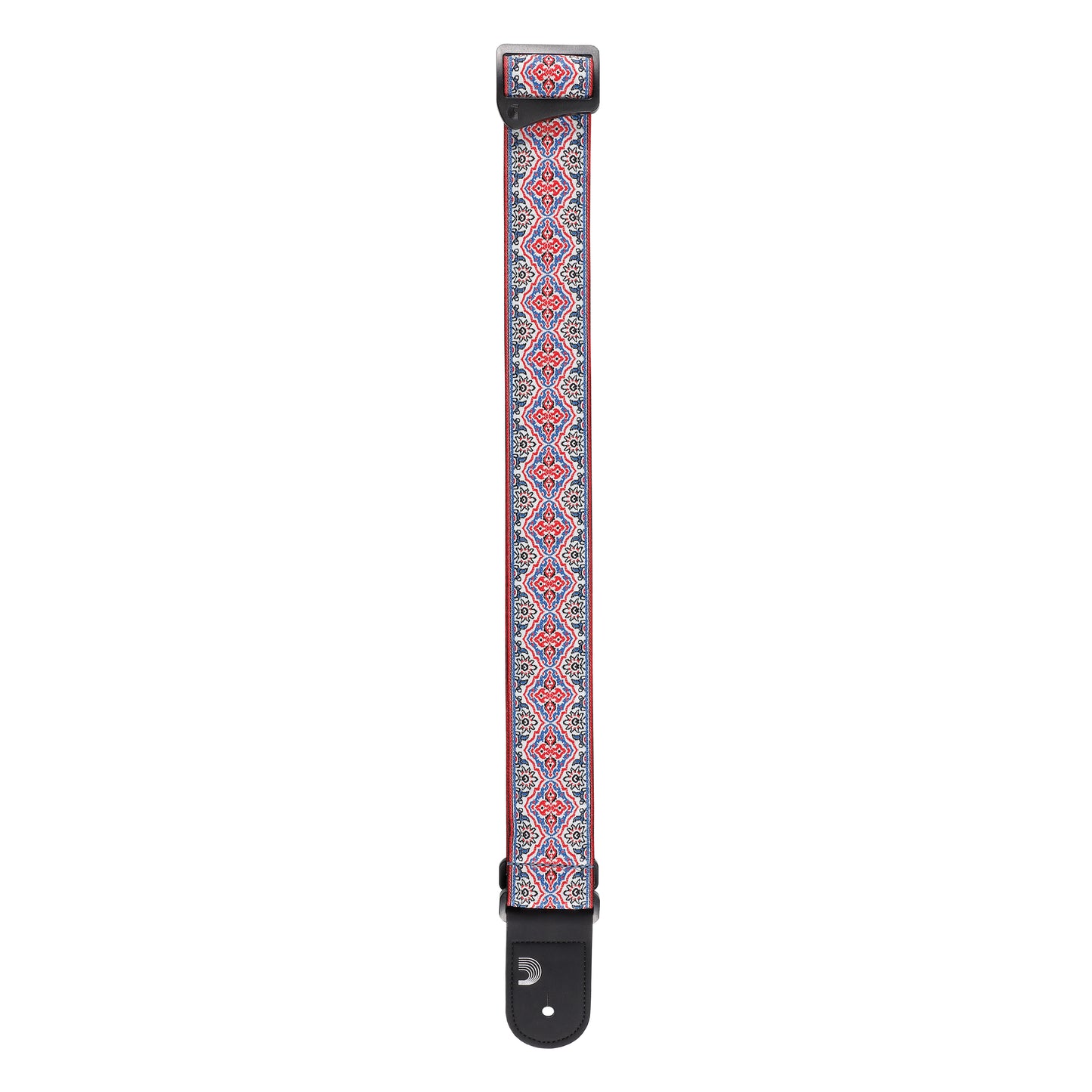 D'Addario Eco Persian Woven Guitar Strap, White, 50RW07