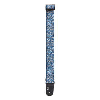 D'Addario Eco Persian Woven Guitar Strap, Blue, 50RW08