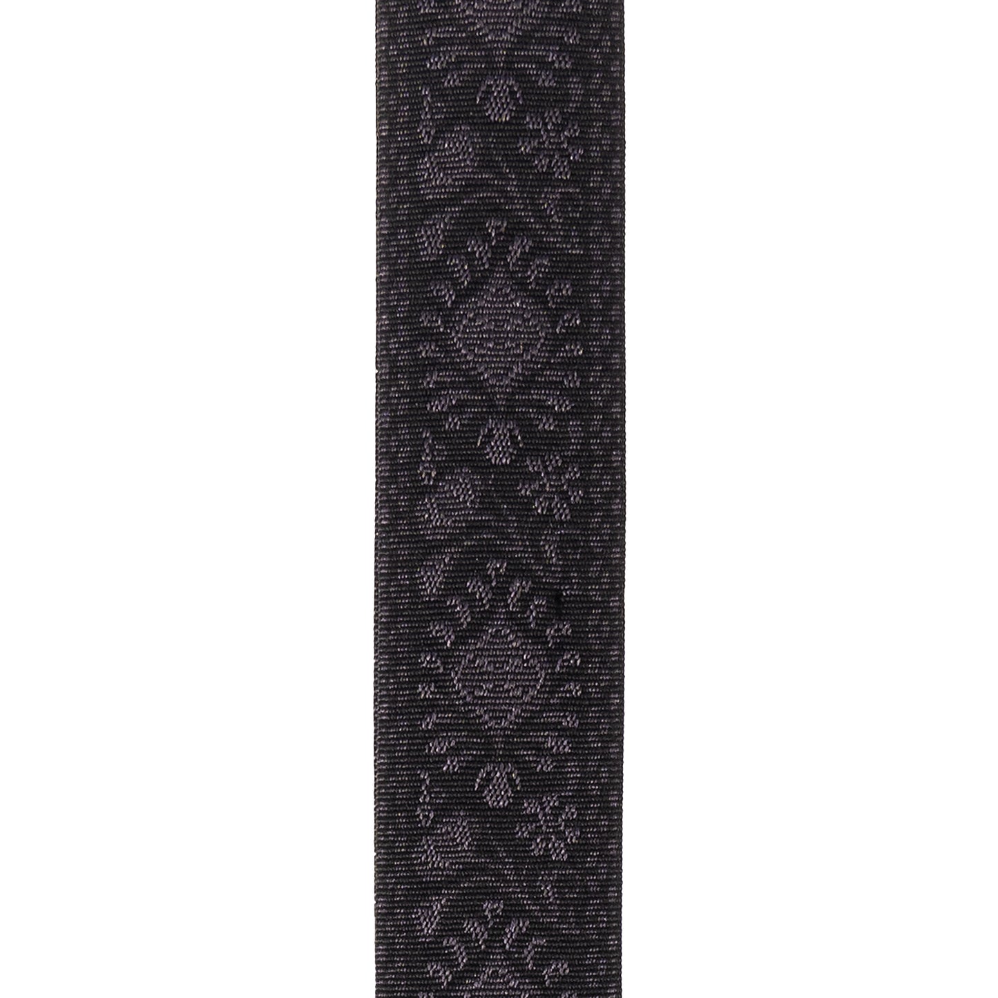 D'Addario Woven Guitar Strap, Monterey Black Tubular, 50TB01