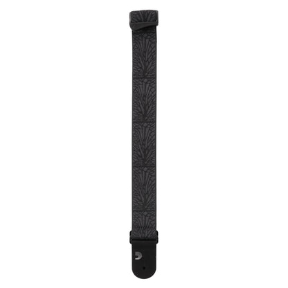 D'Addario Woven Guitar Strap, Lightning Black Tubular, 50TB02