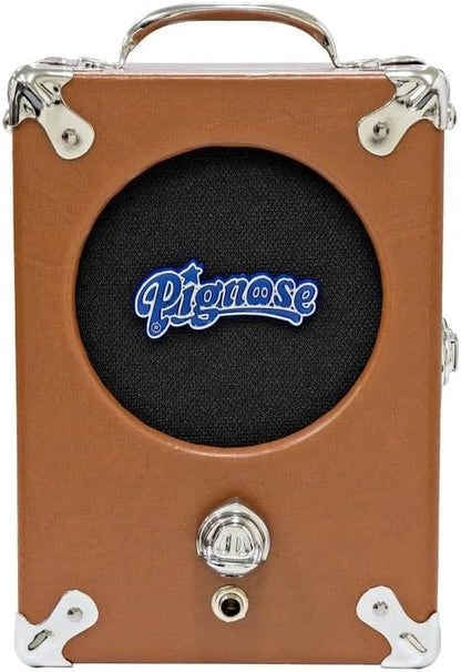 Pignose Portable 5-watt Amp 1 x 5-inch Combo Amp, Brown, 7-100
