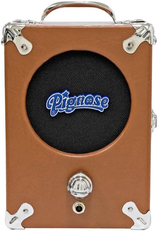 Pignose Portable 5-watt Amp 1 x 5-inch Combo Amp, Brown, 7-100