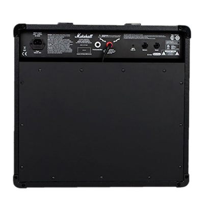 Marshall 50 Watt 1x12 combo w/ 4 programmable channels, FX, MP3 input - two-way footswitch included