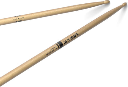 Promark TX7AW 7A Hickory Wood Tip Drum Sticks, Pair