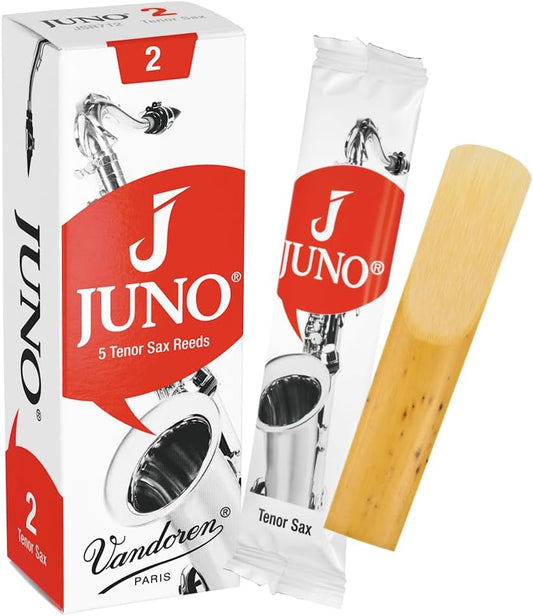 Vandoren Tenor Sax JUNO Reeds; Strength #2; Box of 5