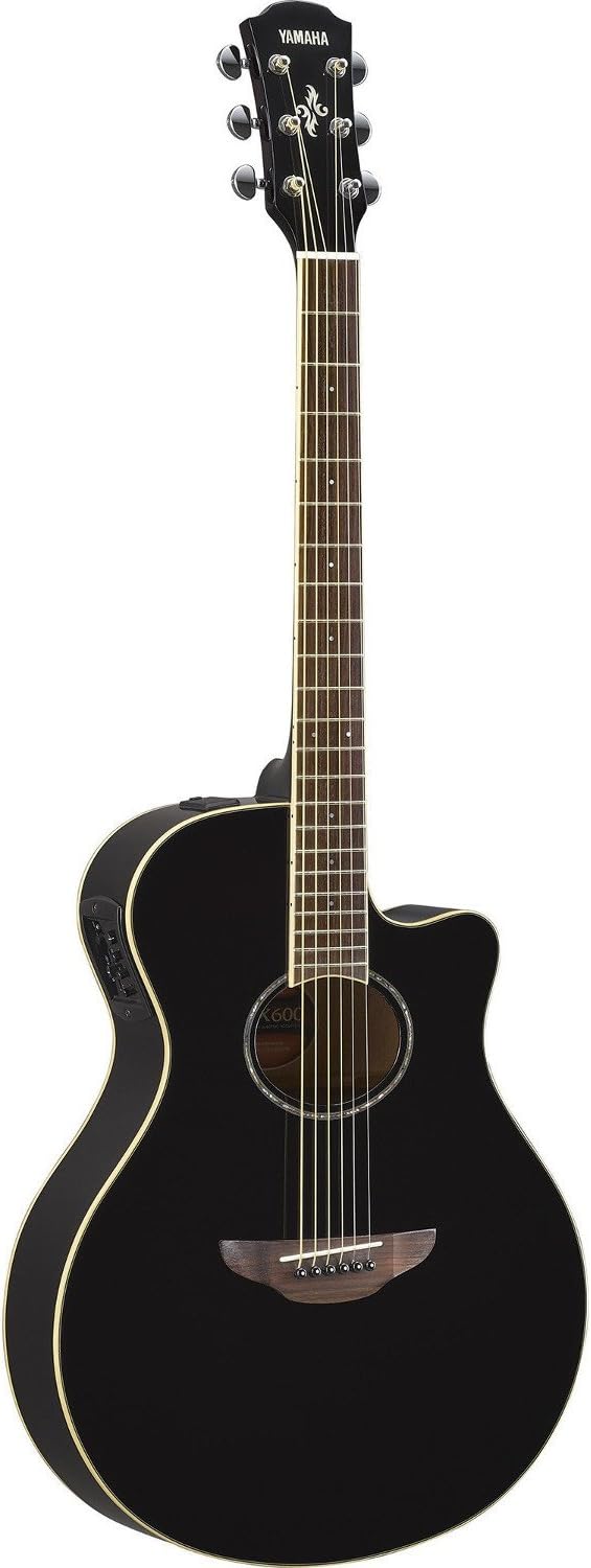 Yamaha APX600 Thinline Cutaway Acoustic/Electric, Black