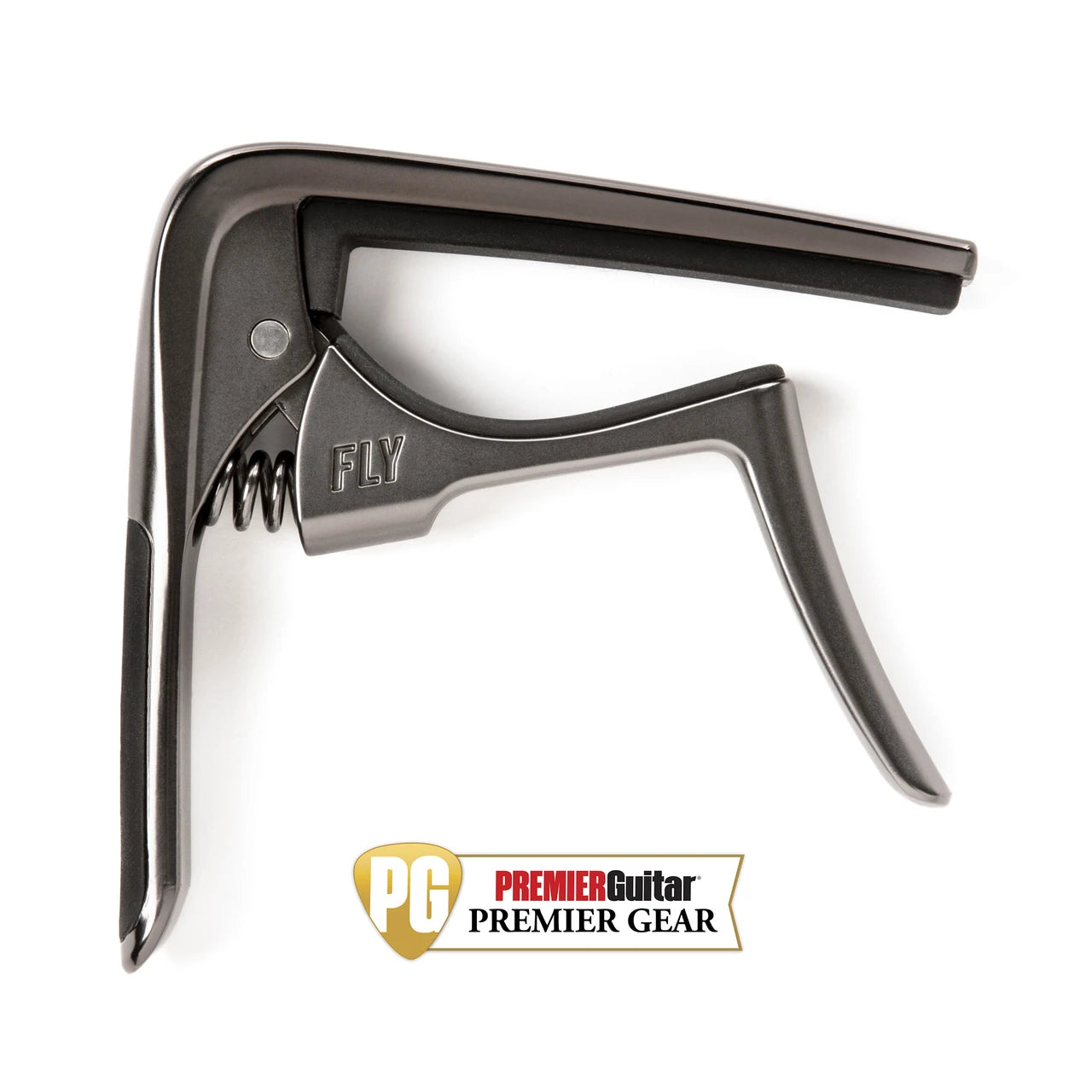 Dunlop TRIGGER® FLY™ CAPO CURVED - GUN METAL