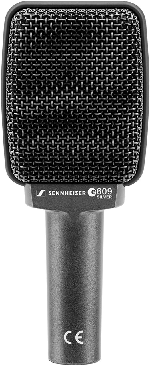Sennheiser e 609 Silver Supercardioid Dynamic Guitar Microphone