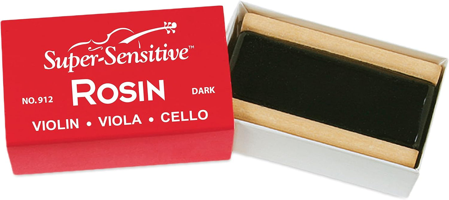 Super-Sensitive Dark Rosin for Violin / Viola / Cello