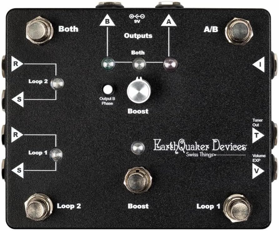 Earthquaker Devices Swiss Things Pedalboard Reconciler